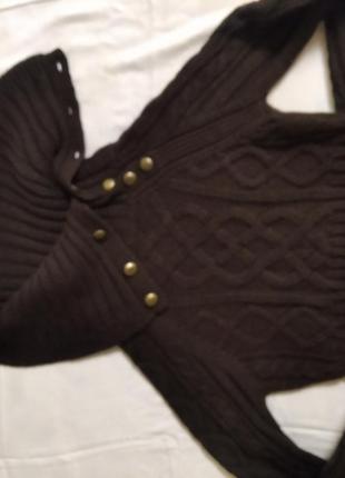 Короткий свитер бренд рукава лиф горловина9 фото