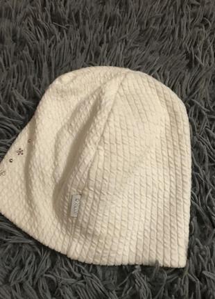 Класна біла шапочка3 фото