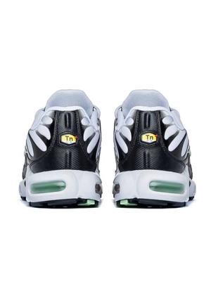 Кросівки жіночі / чоловічі сині / срібні nike air max tn white silver6 фото