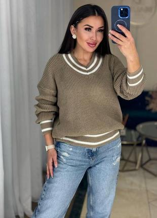 Свитер вязаный ao133