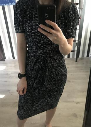 Платье в горох