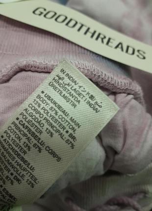 Натуральные утепленные джоггеры goodthreads тай-дай батал  (наш 54/56)10 фото