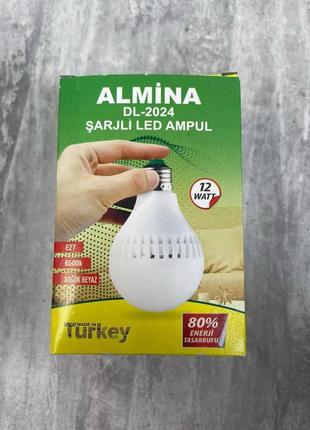 Лампочка з акумулятором almina dl-20244 фото