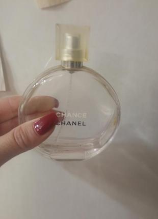 Продам духи chanel остаток в бутылке.оригинал