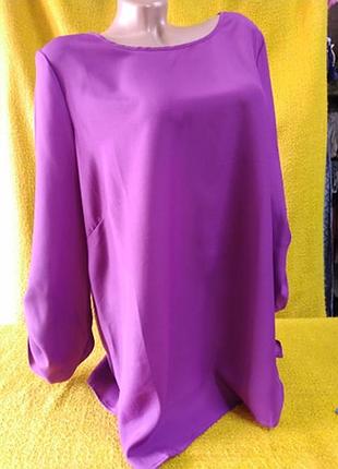 Жіноча фіолетова блузка, р.44