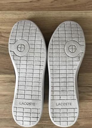 Кросівки кеди lacoste5 фото