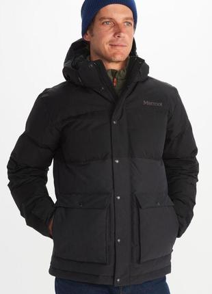 Пуховик marmot fordham down jacket, модель 2023 (размер medium, цвет black)