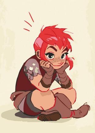 Картина по номерам нимона 40х50см, 16071-ac