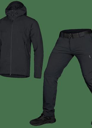 Костюм тактический демисезонный форменный для силовых структур falcon lizard dwb темно-синий, l ku-22