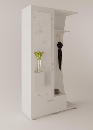 Передпокій п-4 1950х1000х420мм білий