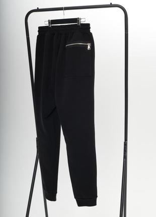 Зимові штани з начосом чорні rapid grand теплі на флисі подарок9 фото