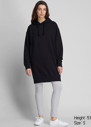 Жіноча довга толстовка худі uniqlo