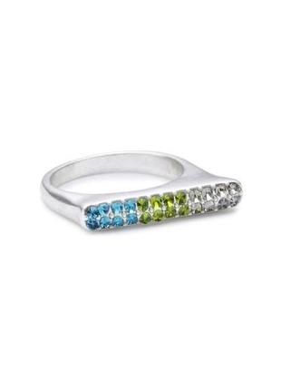 Кольцо с кристаллами pilgrim дания элитная ювелирная бижутерия