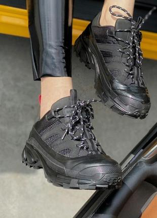 Кросівки burberry london arthur sneakers black кросівки черевики