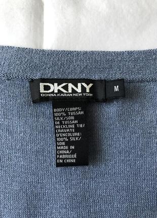 Блуза dkny  3 в 1.  дикий шёлк тусса.6 фото