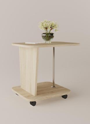 Журнальний стіл жс-1  дуб сонома 540х600х450 мм.1 фото