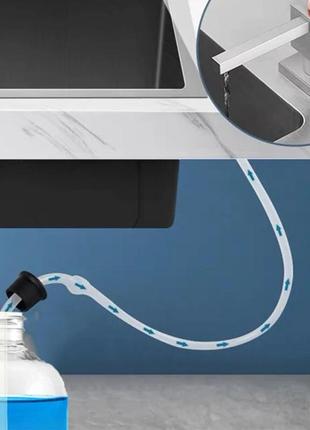 Дозатор для мыла врезной, дозатор мыла для раковины, кухонный дозатор врезной,...