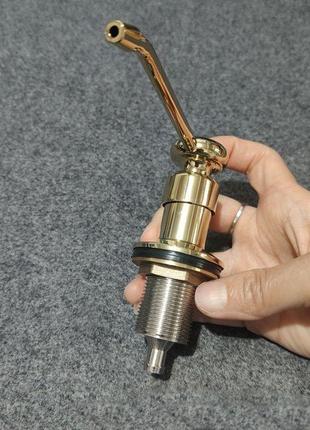 Дозатор для мыла врезной, дозатор мыла для раковины, кухонный дозатор врезной,...