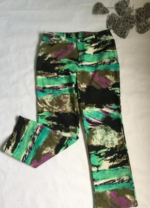 Крутые стильные , легкие , яркие брюки италия