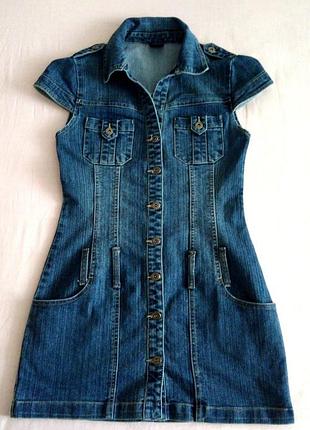 Джинсовой платье, сарафан bay.
