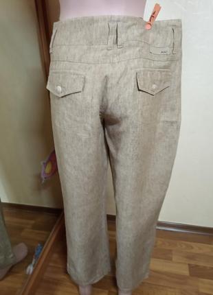 Брюки лен mac jeans4 фото