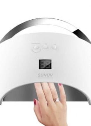 Led/uv лампа для маникюра sun 6