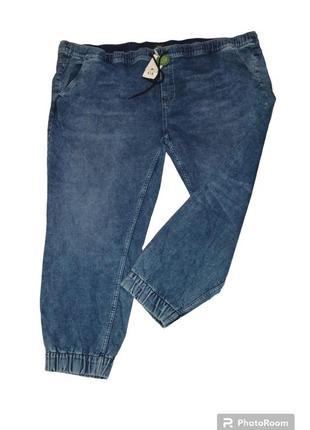 Мега батал мужские брюки джоггеры большого размера 76-78 c&amp;a нитевичка