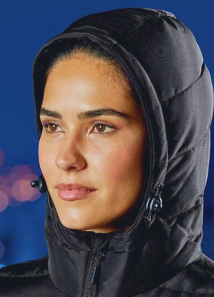 Новая теплая ветрозащитная водонепроницаемая легкая женская удобная куртка с капюшоном от немецкого бренда crivit sport размеры s (36/38) m (40/42)3 фото