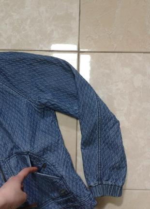 Розпродаж! стильний джинсовий бомбер курточка груди 49 довжина 56 с-м o'neill9 фото