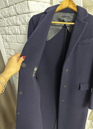 Шерстяне пальто максі msgm8 фото