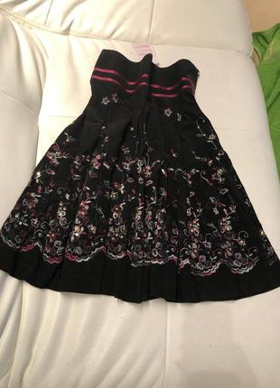 Вельветовая юбка новая