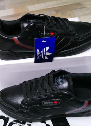 Кросівки в стилі adidas чорні3 фото
