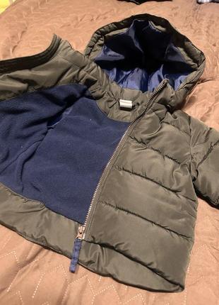 Детская курточка на утеплителе флисе5 фото
