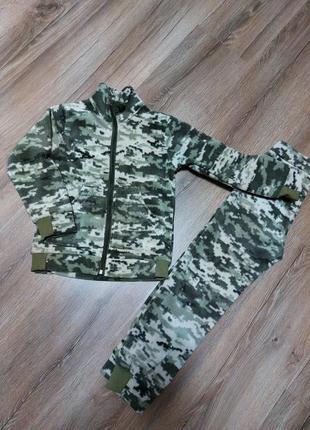 Камуфляжний костюм,  штани та кофта піксель.3 фото