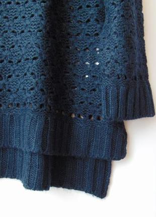 Удлиненный ажурный свитер oversize yessica c&amp;a евро 48-504 фото