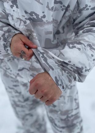 Маскировочный костюм мультикам белый / мультикам снег / мультикам alpine5 фото