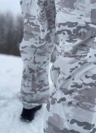 Маскировочный костюм мультикам белый / мультикам снег / мультикам alpine7 фото