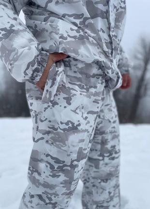 Маскировочный костюм мультикам белый / мультикам снег / мультикам alpine6 фото