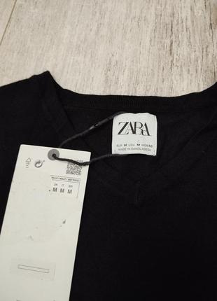 Чоловічий оригінальний светр джемпер реглан zara men viskoza м4 фото