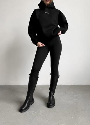 Ботинки женские chelsi reload - rossi, черный4 фото