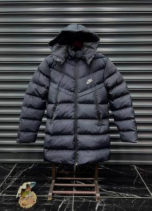 Шикарная удлиненная куртка 😍  очень теплая ✔️ длина в размере xxl - 82 см