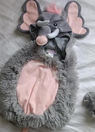 Слон слоненя костюм игрушка до года новоресная фотосессия фото