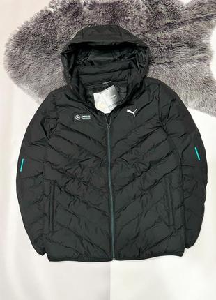 Новая зимняя куртка puma mercedes amg оригинал с размер