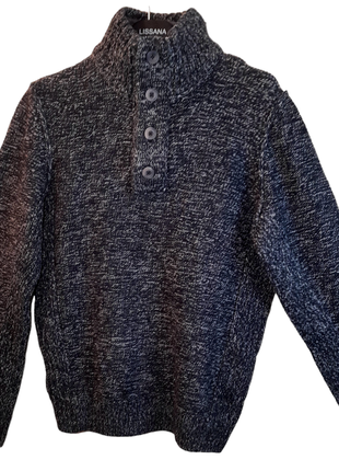 Новый теплый мужской свитер с шерстью2 фото