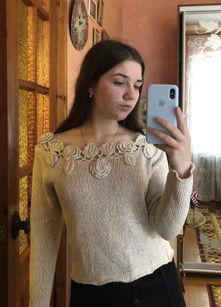 Легенька кофтинка на весну 3