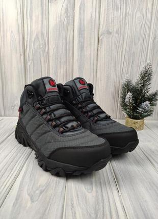 Merrell vibram high winter gray red