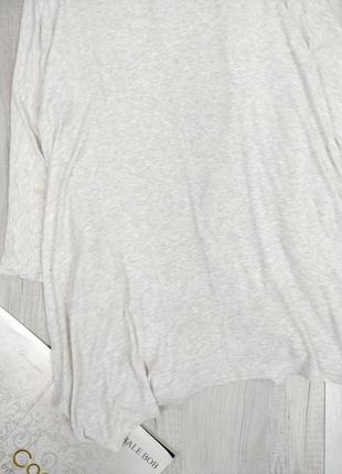 Кардиган женский m&s без застежки с карманами серый размер м (10)6 фото