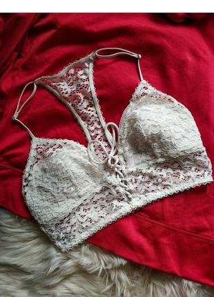 Ніжний кружевний ліф бюстгалтер топ