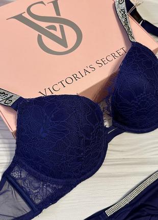 Комплект білизни victorias secret оригінал пуш ап вікторія сікрет2 фото