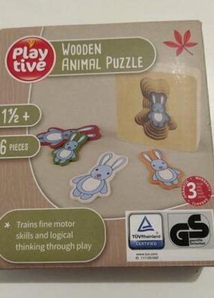 Развивающая игра playtive wooden - лесные животные2 фото